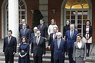 2011-2015	Gobierno (primera legislatura) de Mariano Rajoy Brey (PP)