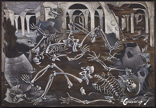 Antro de fósiles - Maruja Mallo