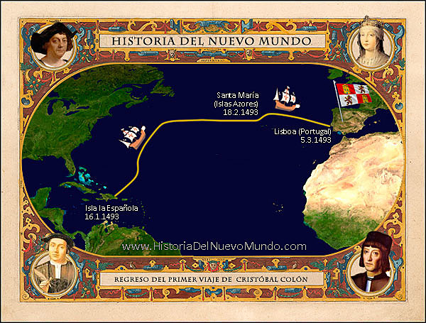 Regreso del primer viaje de Colón