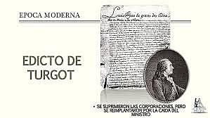EDICTO DE TURGOT 1776