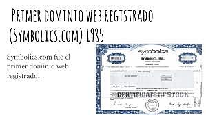 Se registra el primer dominio de la Historia