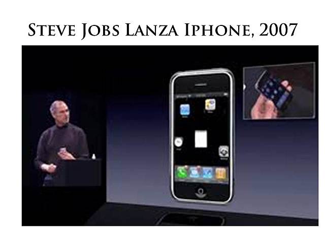Steve Jobs Lanza Iphone, 2007