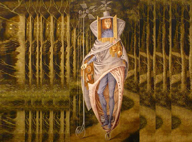 Modelo de traje vagabundo - Remedios Varo