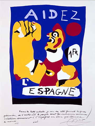 Aidez L' Espagne - Joan Miró