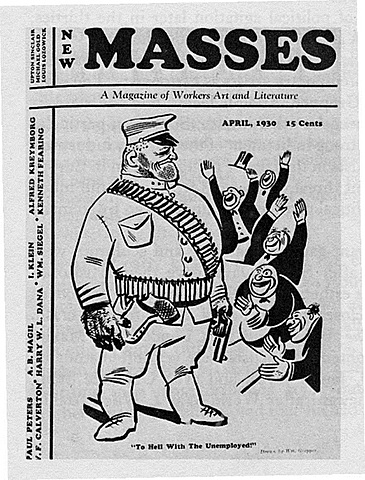 Закрыт левый общественно-литературный журнал «Masses» («Массы»)