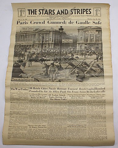 Основана газета "Stars and Stripes"