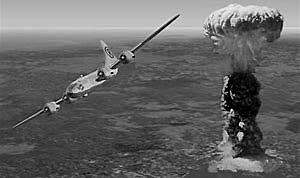 Dropping of first atom bomb on Hiroshima