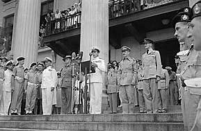 Japan formally surrenders