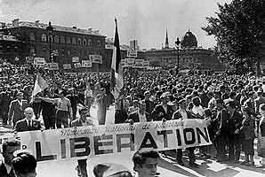 Paris liberated by the allies