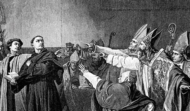 Excomunión de Martín Lutero