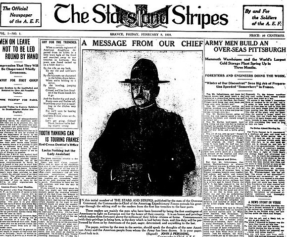 Основание газеты "Stars and Stripes"