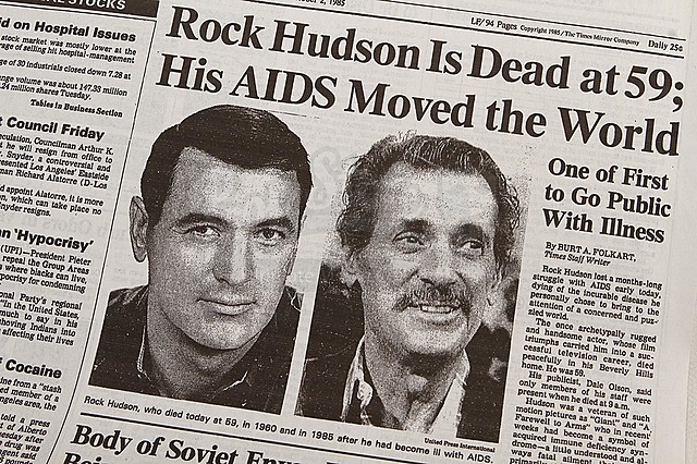 LA MUERTE DE ROCK HUDSON