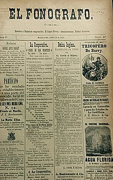 Primeras publicaciones en diarios