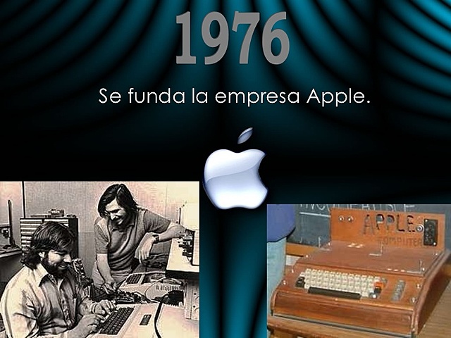 Se funda la empresa Apple (1976)