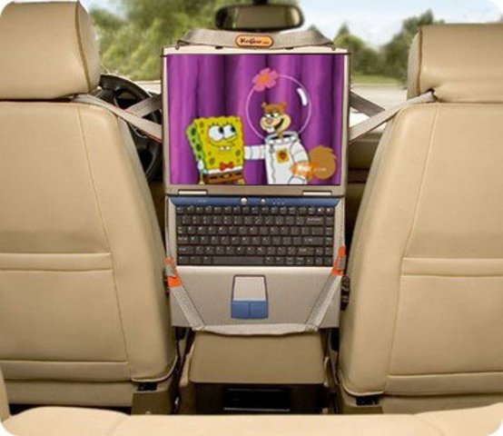 DVD portátil para el coche