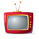 Cartoon red tv 6317 264
