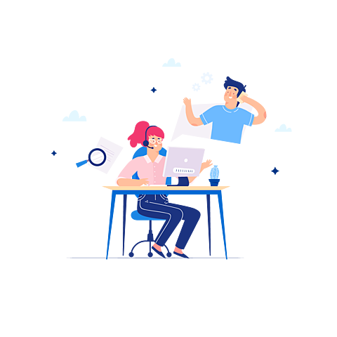 Servicio en la atención al cliente