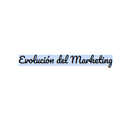 Timeline: Evolución del Marketing