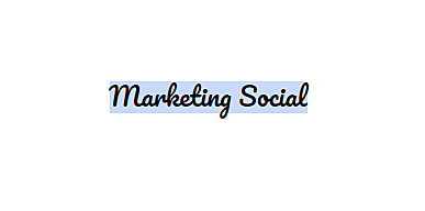 “Marketing Social”.