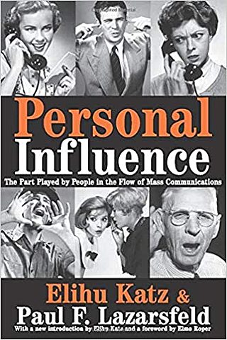 Publicación del "Personal Influence: The Part Played by People in the Flow of Mass communication"