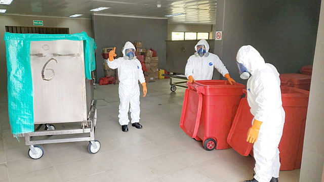 Esperan decisión sobre destino de la basura hospitalaria