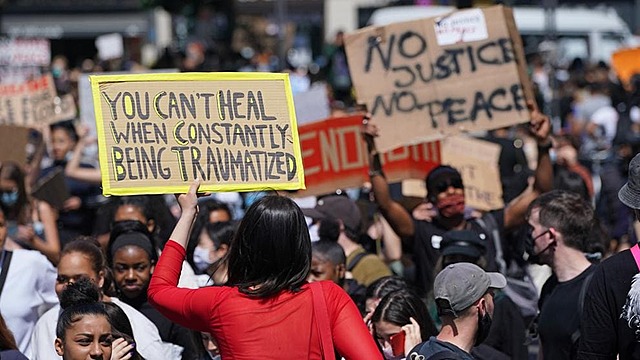 manifestación en Londres