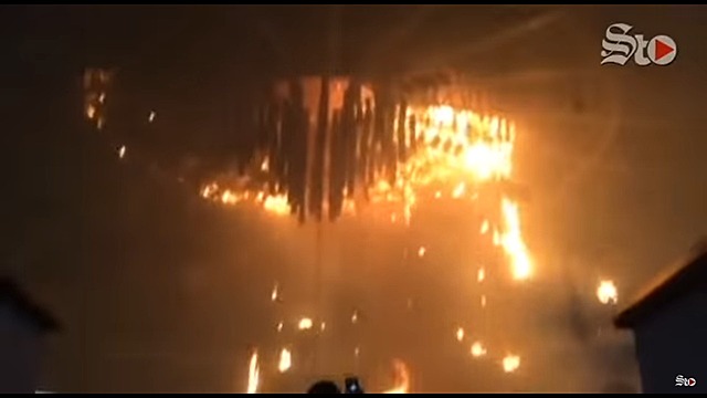 Al rededor de las 22:00