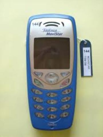 La primera vez que tengo yo mi movil personal