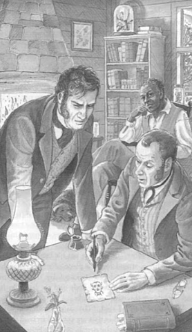 THE LETTERS FROM WILLIAM LEGRAND AND THE GOLD BUG