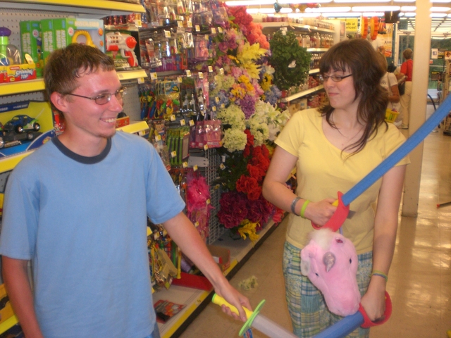 The drive in with Ricky