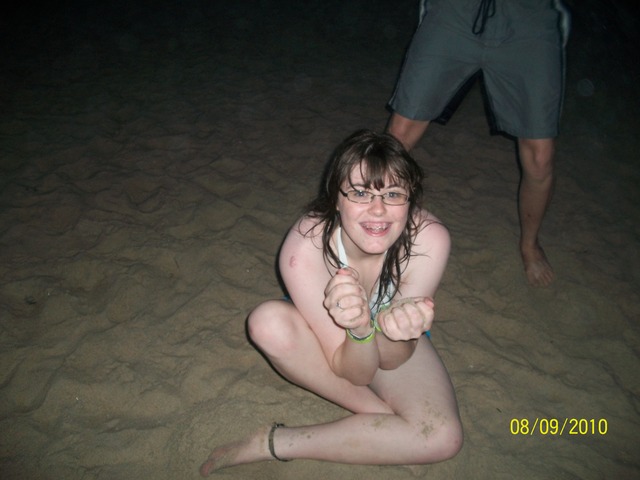 My first trip to the beach