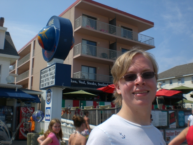 I loved going down the boardwalk with you