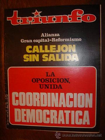 Creación de Coordinación Democrática, La Platajunta