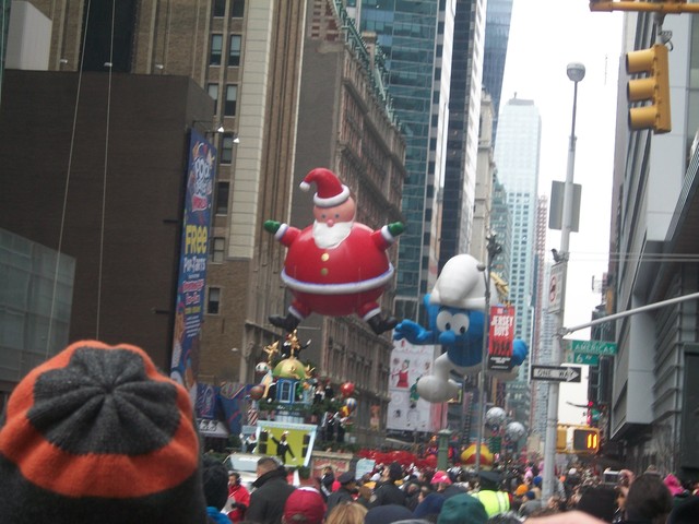 We went to the Macy's Day Parade!