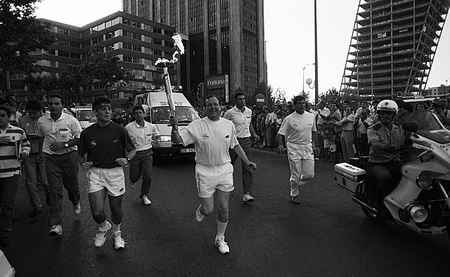 Los juegos olímpicos en Barcelona