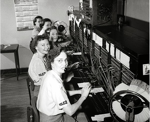 La telefonia manual i automàtica