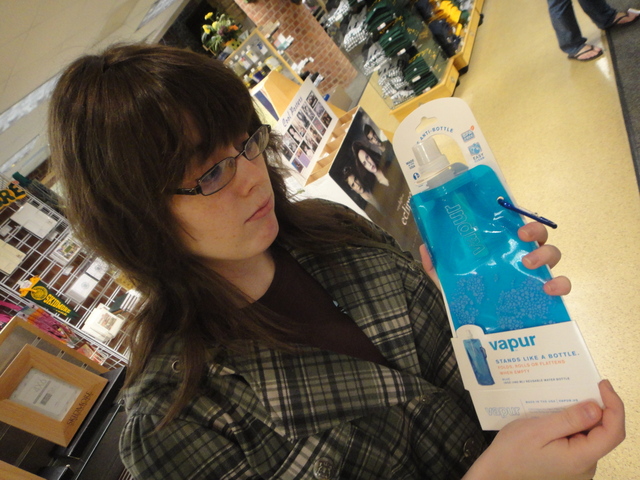 We went to the skid store for the first time together