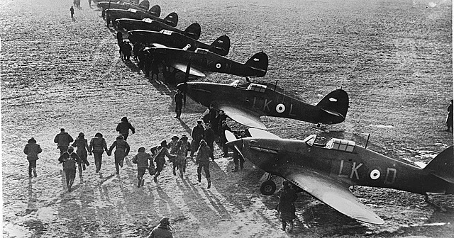 Beginning of the Battle of Britain