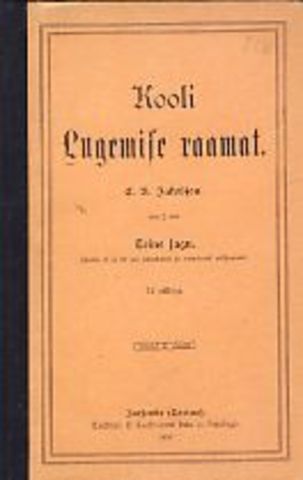 "Kooli Lugemise raamat"