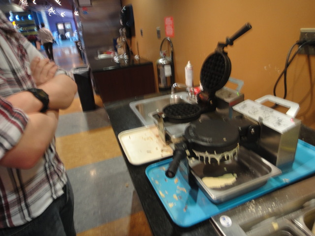 Back to Dhall for waffles