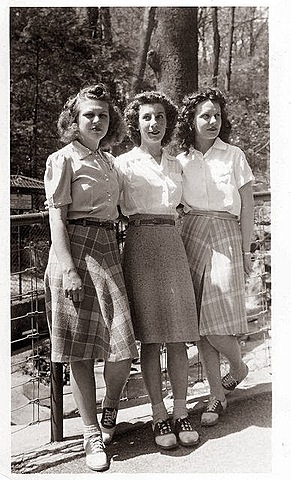 Moda de los años 40