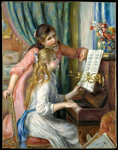 Renoir’s painting At the Piano bought by the government of France
