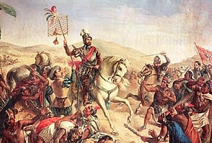 la llegada de los españoles