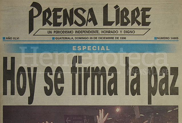 Fin del conflicto armado