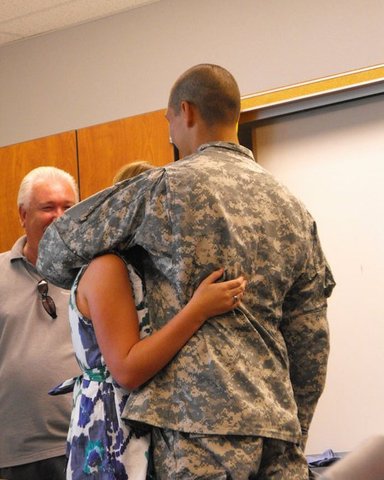 Back home after 11 weeks in Soucth Carolina