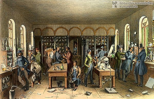 Justus von Liebig's laboratory