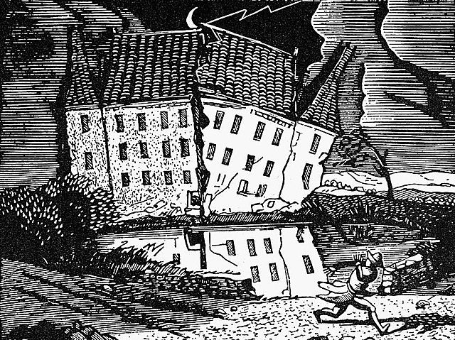 4.3 The Sinking of the house