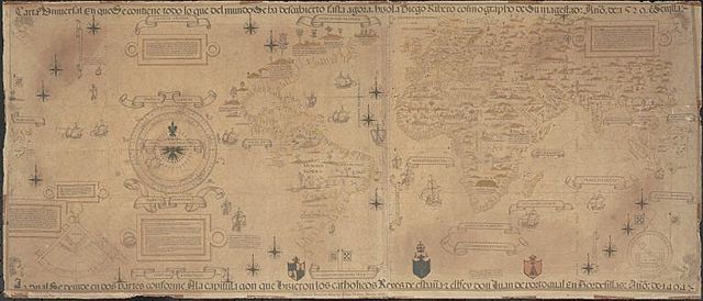 Primer mapa mundi cientifico.