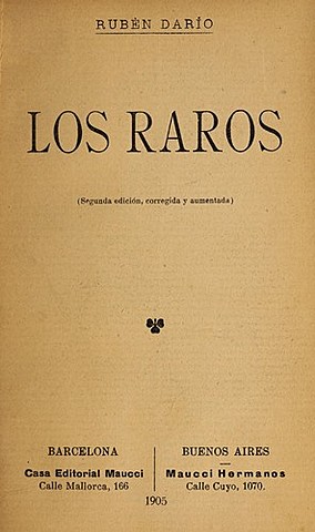 PROSAS PROFANAS Y Los raros