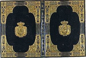 Encuadernación de estilo Romántico